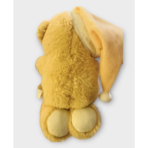 Linzy Kneeling Praying Bear Plush 10" Tan Now I Lay Me Down To Sleep Talking Toy - Picture 2 of 6